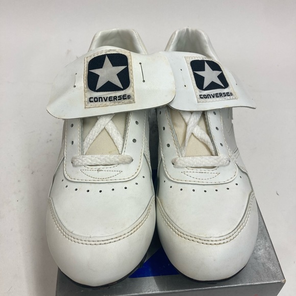 Vintage Retro Converse Baseball Cleats Sz 8-1/2 Diamond Star - Picture 5 of 6